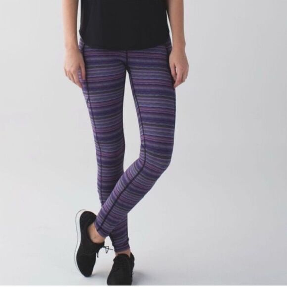 Lululemon Speed Tight IV Leggings Women’s Size 6 Space Dye Twist - Picture 1 of 4